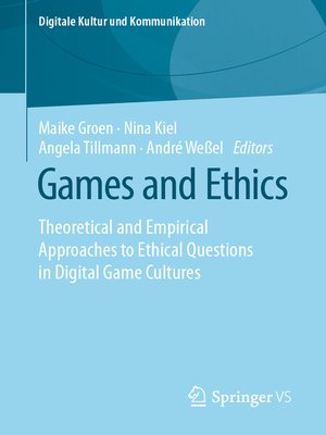cover image of Games and Ethics